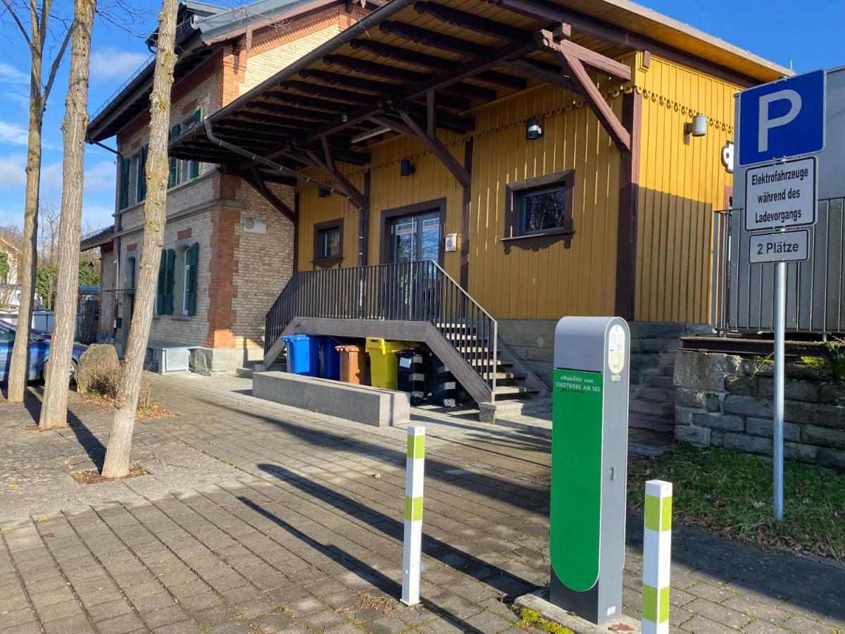 Historischer Bahnhof Friedrichshafen Bagian luar foto